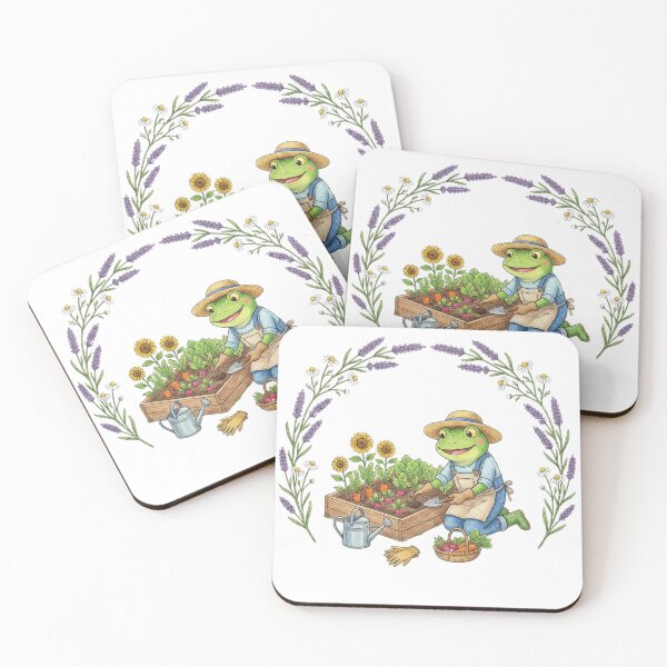 Item preview, Frog in the Garden designed and sold by CatherineLievre.