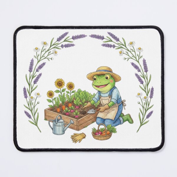 Item preview, Frog in the Garden designed and sold by CatherineLievre.