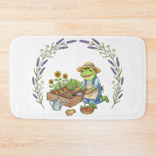 Item preview, Frog in the Garden designed and sold by CatherineLievre.