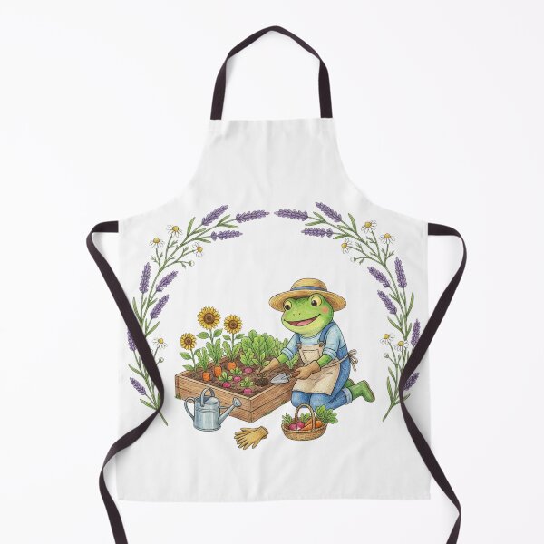 Item preview, Frog in the Garden designed and sold by CatherineLievre.
