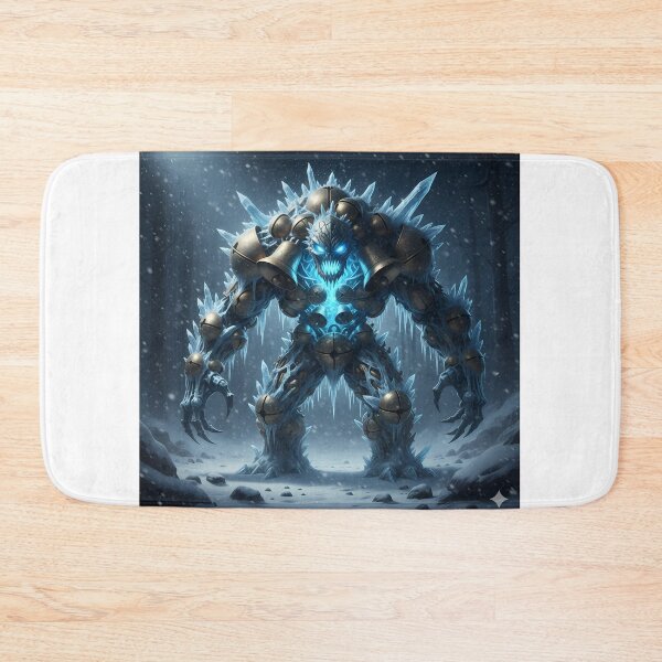 Item preview, Frozen Bell Golem of Winter Wrath designed and sold by digisetumedia.