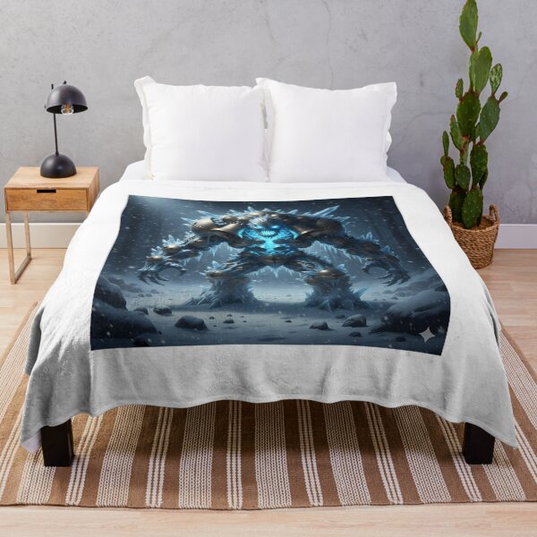 Item preview, Frozen Bell Golem of Winter Wrath designed and sold by digisetumedia.