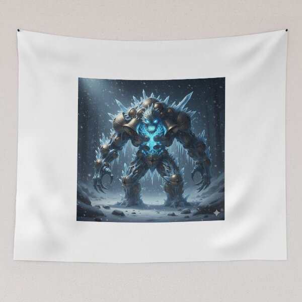 Item preview, Frozen Bell Golem of Winter Wrath designed and sold by digisetumedia.