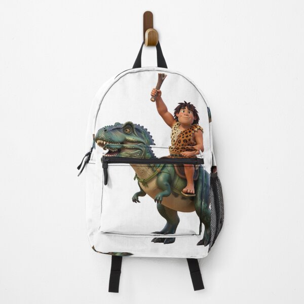 Item preview, Caveman Riding Dinosaur Cartoon Image designed and sold by JulioGuillermo.