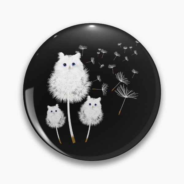 Item preview, Amazing Cat Dandelion Flower Aesthetic Design designed and sold by SchowalterWalla.