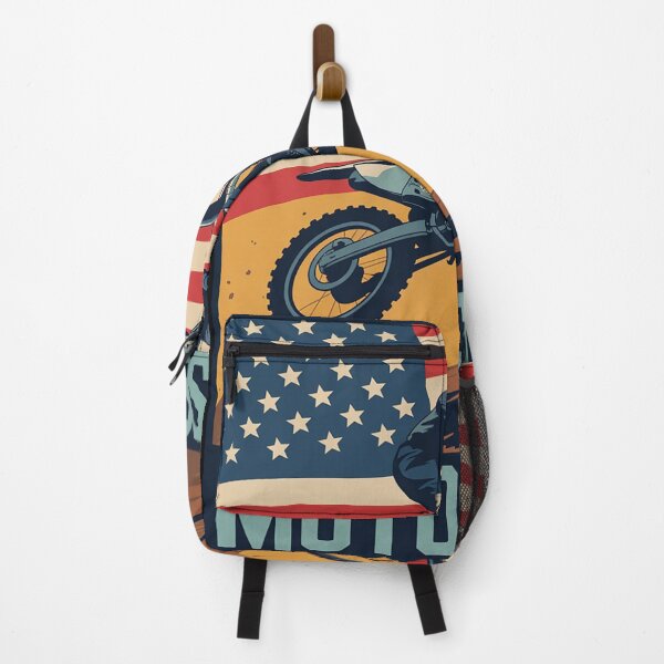 Item preview, Motocross American Flag Bike Rider Motocross designed and sold by nicomitchell.