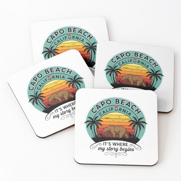 Item preview, Capo Beach California My Story Begins Vintage designed and sold by Crithimard91.