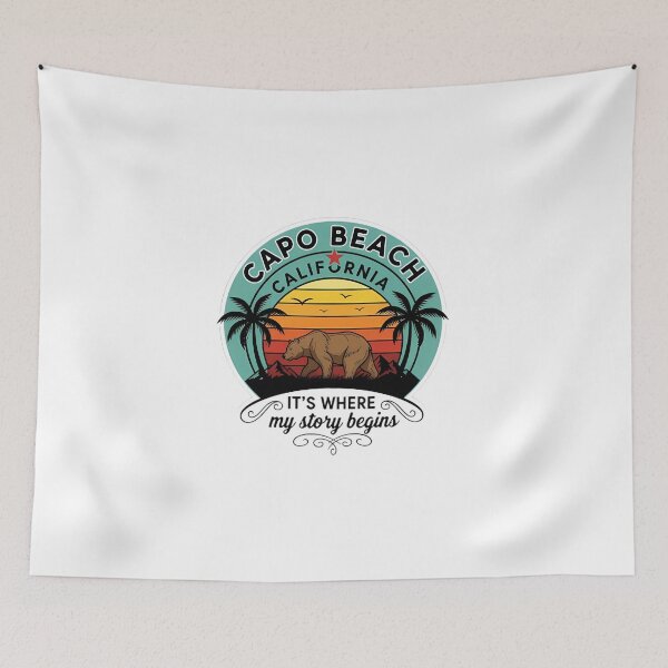 Item preview, Capo Beach California My Story Begins Vintage designed and sold by Crithimard91.