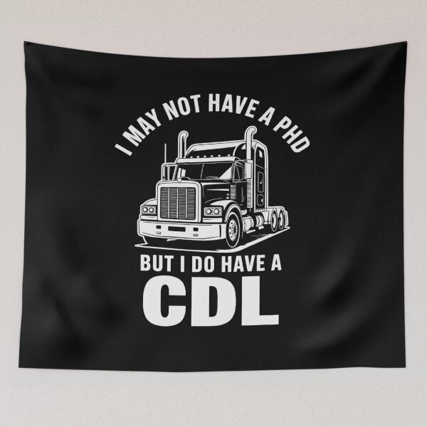 Item preview, Truck Driver Licence Cdl designed and sold by RayhendersonArt.