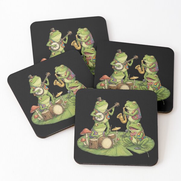 Item preview, Frogs band designed and sold by CatherineLievre.