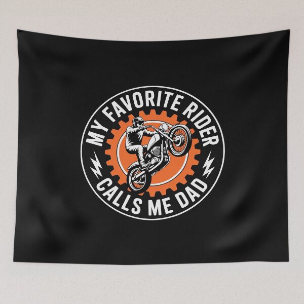 Item preview, Moto Dad My favorite rider calls me dad designed and sold by nicomitchell.