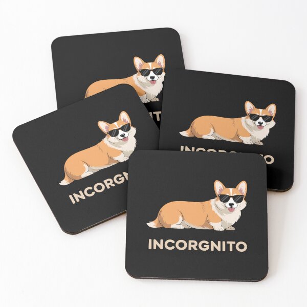 Item preview, Incorgnito - Funny Welsh Corgi Owner Dog Lover designed and sold by AsteriskDatBArt.