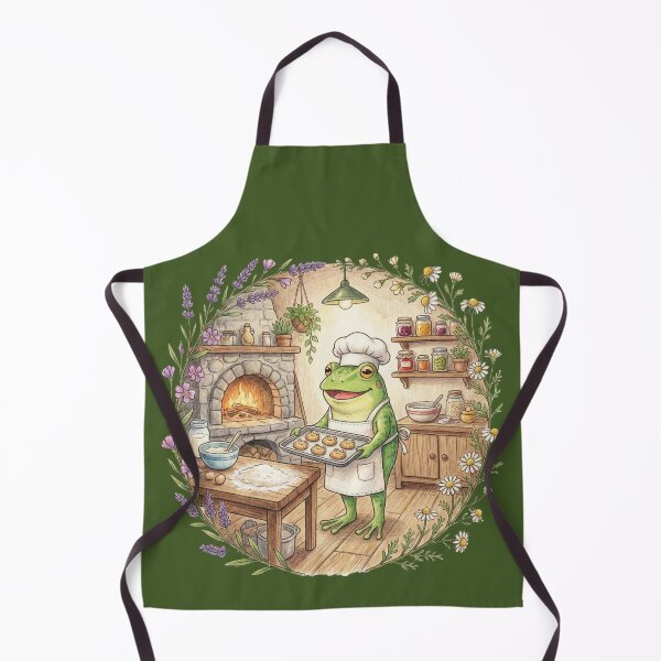 Item preview, The frog is cooking designed and sold by CatherineLievre.