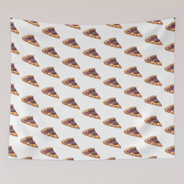 Item preview, Cartoon Pizza Slice designed and sold by New-School-Wave.