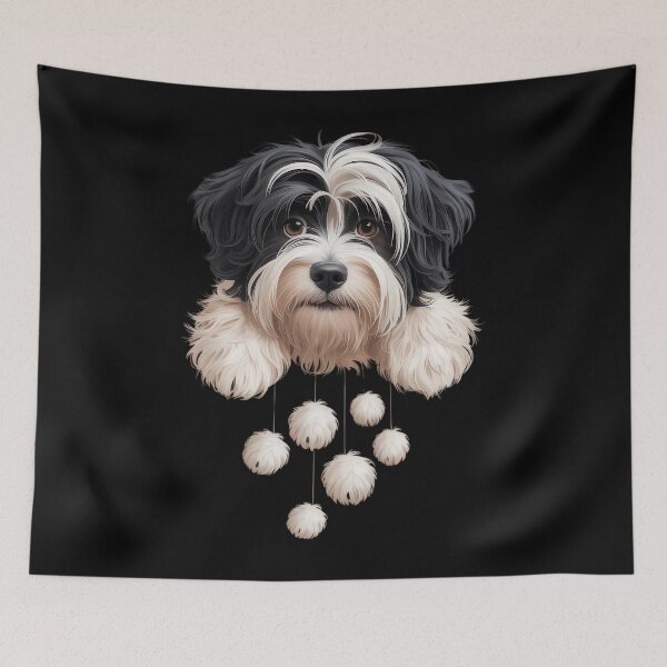 Item preview, Cute Bernedoodle Peeking Doodle Puppy Dog Lover designed and sold by AsteriskDatBArt.