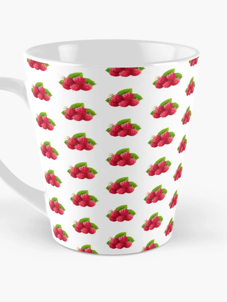 Thumbnail 3 of 4, Coffee Mug, Ruby Raspberry Closeup designed and sold by New-School-Wave.