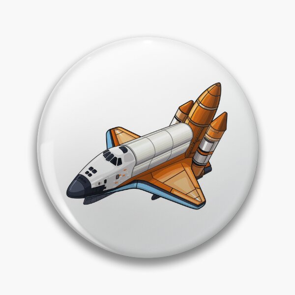 Item preview, Space Shuttle Cartoon designed and sold by New-School-Wave.