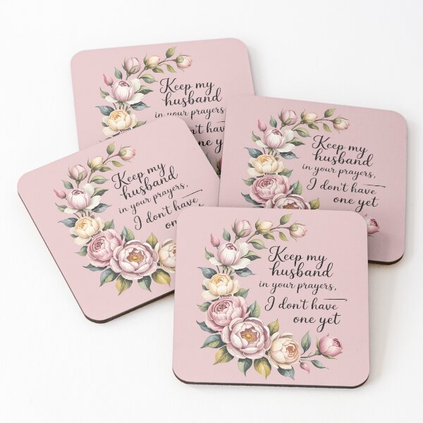 Item preview, Keep My Husband in Your Prayers – Funny Single Christian Saying designed and sold by Millsoft.