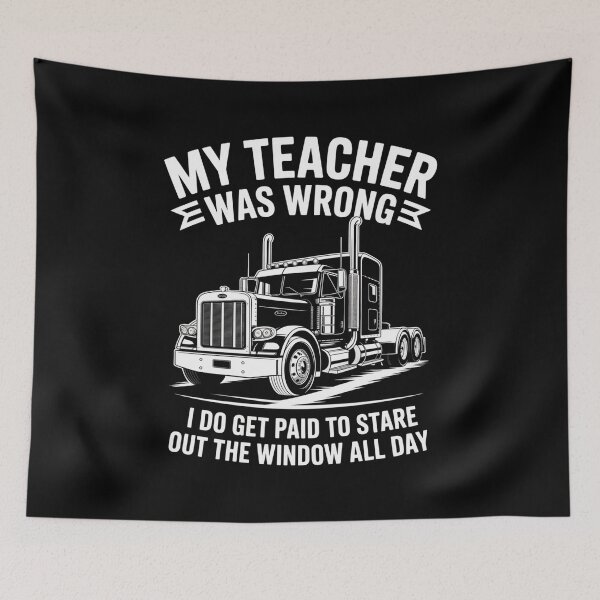 Item preview, Truck Driver Trucker Big Rig designed and sold by DianaStantzo.
