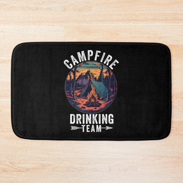 Item preview, Campfire Drinking Team Camper Life Bonfire Funny Camping designed and sold by malhanasbih.