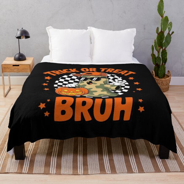 Item preview, Trick Or Treat Bruh Camo Ghost Boo Boy Halloween designed and sold by Shannon Bosley.