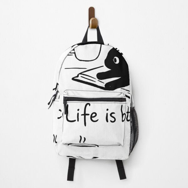 Item preview, Life Is Better with Coffee, Cats and Books – Cozy Silhouette Design designed and sold by haitrieuic96.
