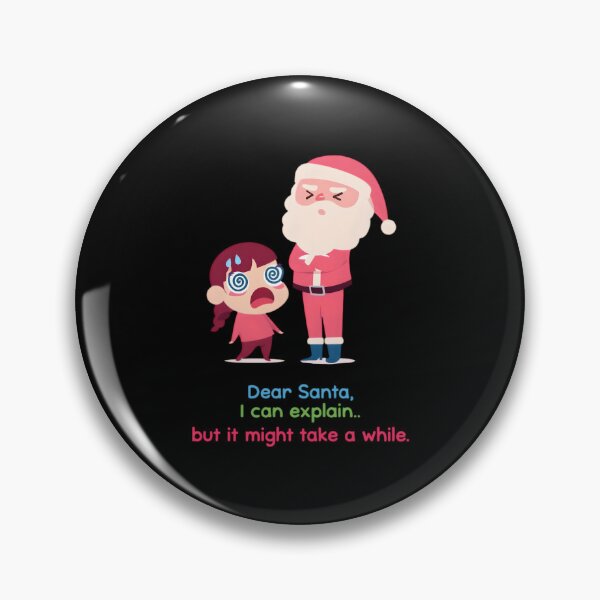 Artikelvorschau, Lieber Weihnachtsmann… Ich habe Mist gebaut. Lass mich das erklären. entworfen und verkauft von SamartkitDesign.