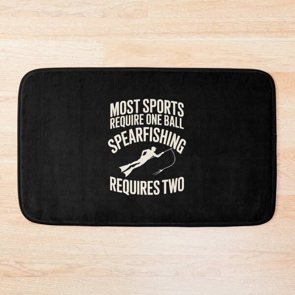 Item preview, Mens Most Sports Require One Ball Spearfishing Requires Two designed and sold by andreaswest.