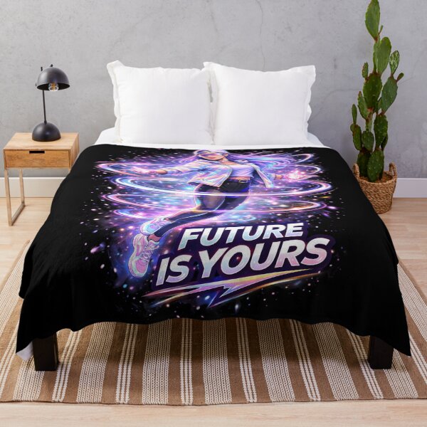Item preview, Future Is Yours – Colorful Street Style Motivational Illustration designed and sold by SoulenCify.