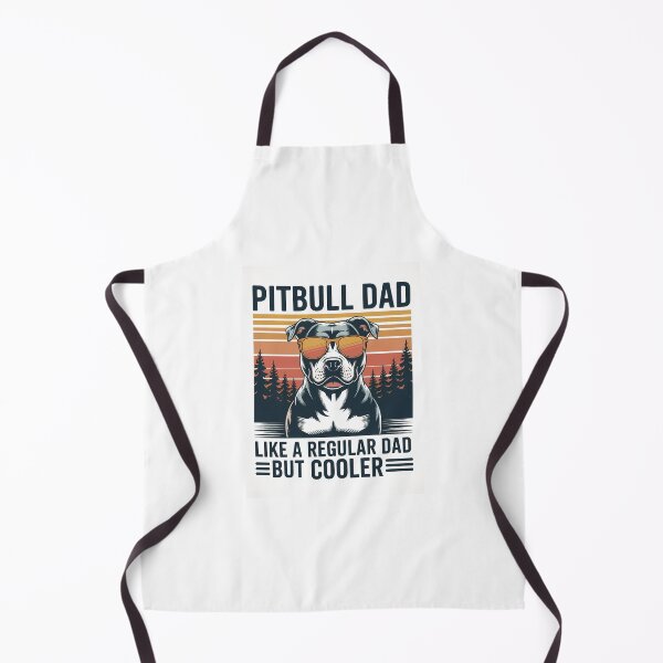 Item preview, Pitbull Dad Like A Regular Dad But Cooler Funny Gift designed and sold by AsteriskDatBArt.