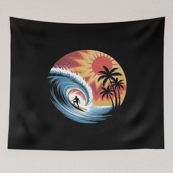 Item preview, Martha's Vineyard Massachusetts Surfboard Surfing designed and sold by andreaswest.