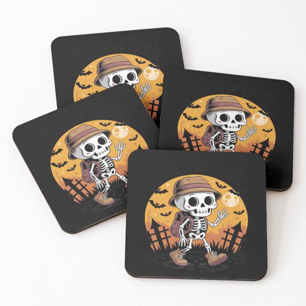 Item preview, Trick or Trek Pumpkin Hiker Halloween Art For Him designed and sold by Shannon Bosley.