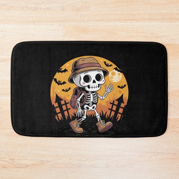Item preview, Trick or Trek Pumpkin Hiker Halloween Art For Him designed and sold by Shannon Bosley.