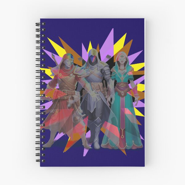 Item preview, Fantasy RPG Character Trio Illustration designed and sold by DCSMKreativ.