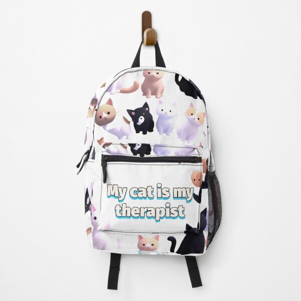 Item preview, My cat is my therapist designed and sold by Pixelandfont.
