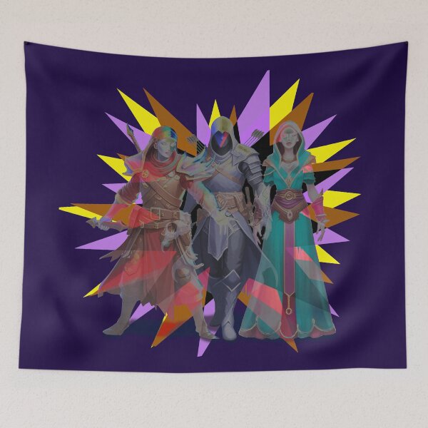 Item preview, Fantasy RPG Character Trio Illustration designed and sold by DCSMKreativ.
