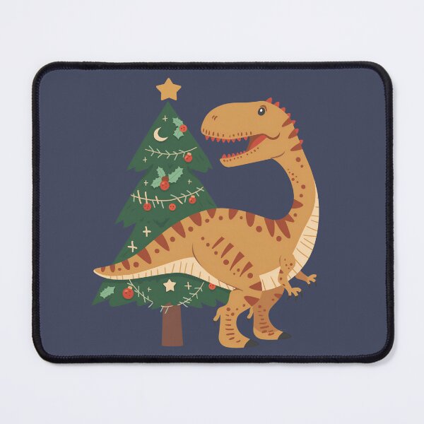 Item preview, Scandinavian Folk Art, Christmas T-rex Dinosaur designed and sold by xiao xuans.