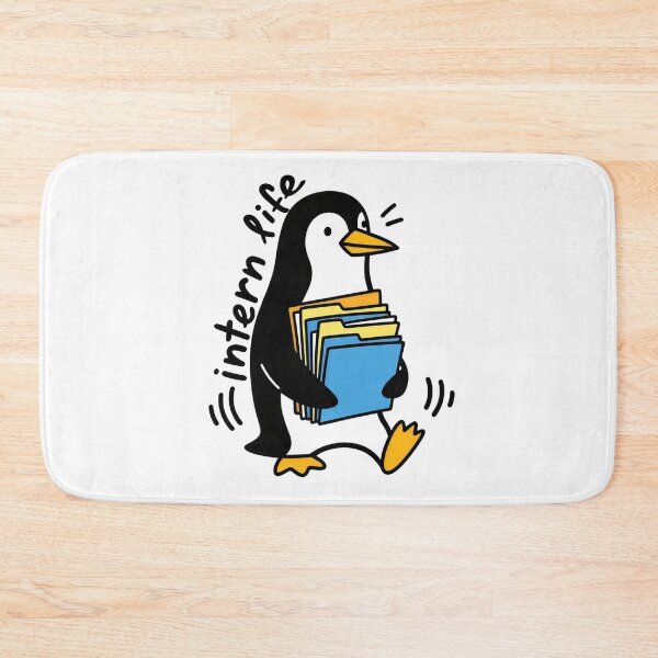 Item preview, Vintage Cute Penguin Intern Carrying Folders designed and sold by gamalielRocky.