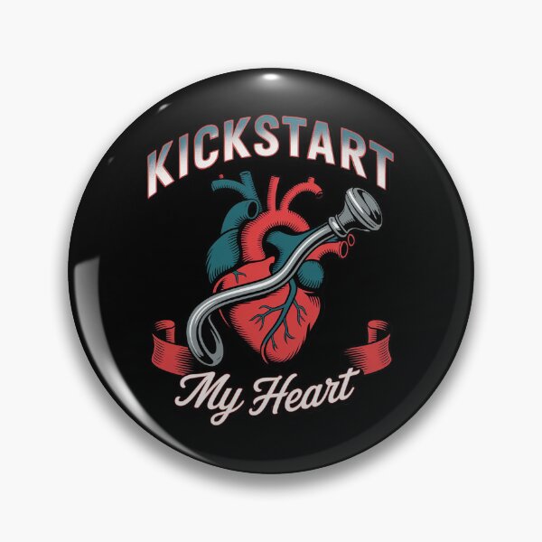 Item preview, Kickstart My Heart MX Motocross Dirt Bike Rider Motorcycle designed and sold by andreaswest.