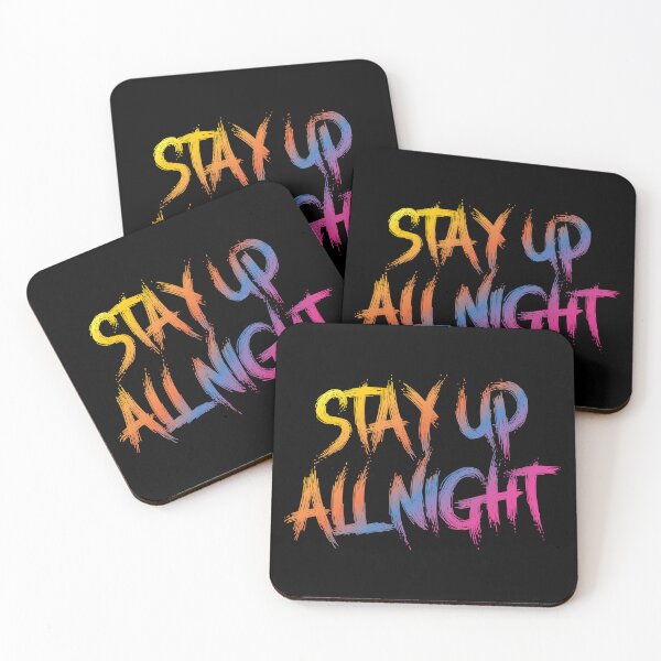 Item preview, Stay Up Nocturnal Lifestyle designed and sold by Scaryzz.