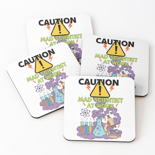 Item preview, Caution Mad Scientist At Work designed and sold by Crithimard91.