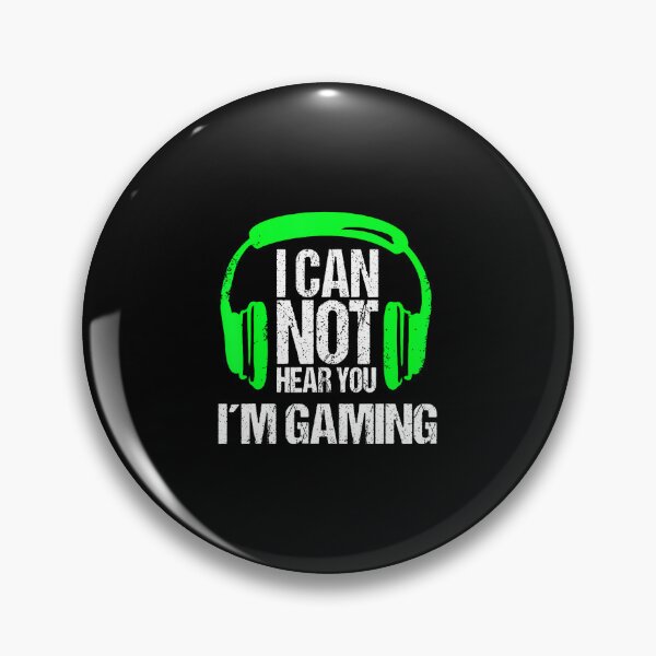 Item preview, Can't Hear You I'M Gaming Headset Video Games Gamer designed and sold by keatnybolho.