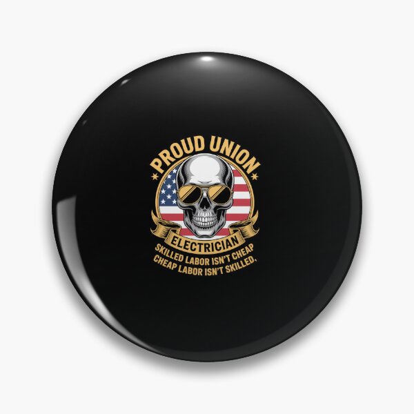 Item preview, Union Electrician Proud Union Worker designed and sold by RayhendersonArt.