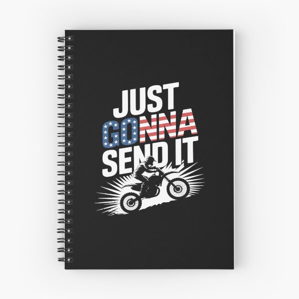 Item preview, Just gonna send it American Flag Dirt Bike Motocross designed and sold by andreaswest.