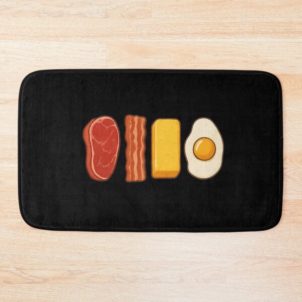 Item preview, Beef Bacon Butter & Eggs Keto Carnivore Diet designed and sold by Harmonick-Tees.