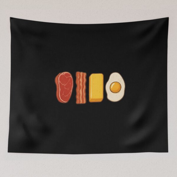 Item preview, Beef Bacon Butter & Eggs Keto Carnivore Diet designed and sold by Harmonick-Tees.