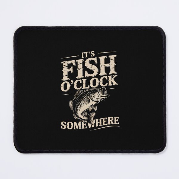 Item preview, It's Fish O'clock Somewhere Fishing designed and sold by andreaswest.