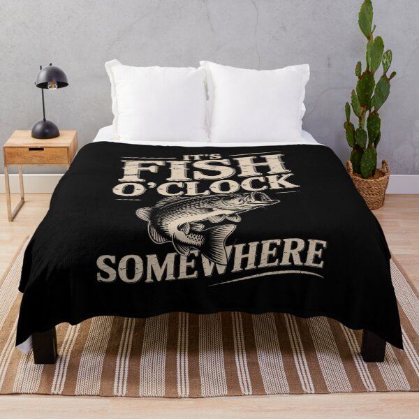 Item preview, It's Fish O'clock Somewhere Fishing designed and sold by andreaswest.