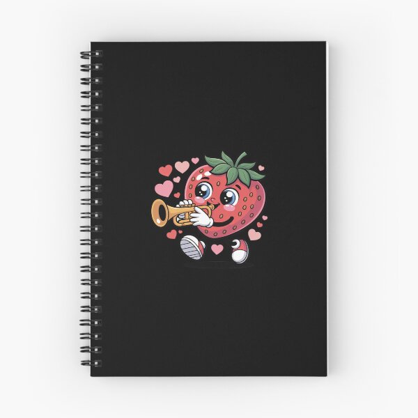 Item preview, Trumpet Strawberry Joyful Tune designed and sold by Shannon Bosley.