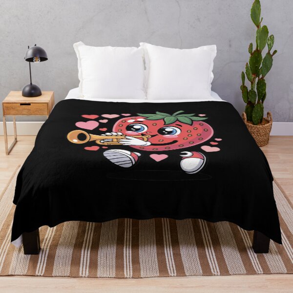 Item preview, Trumpet Strawberry Joyful Tune designed and sold by Shannon Bosley.